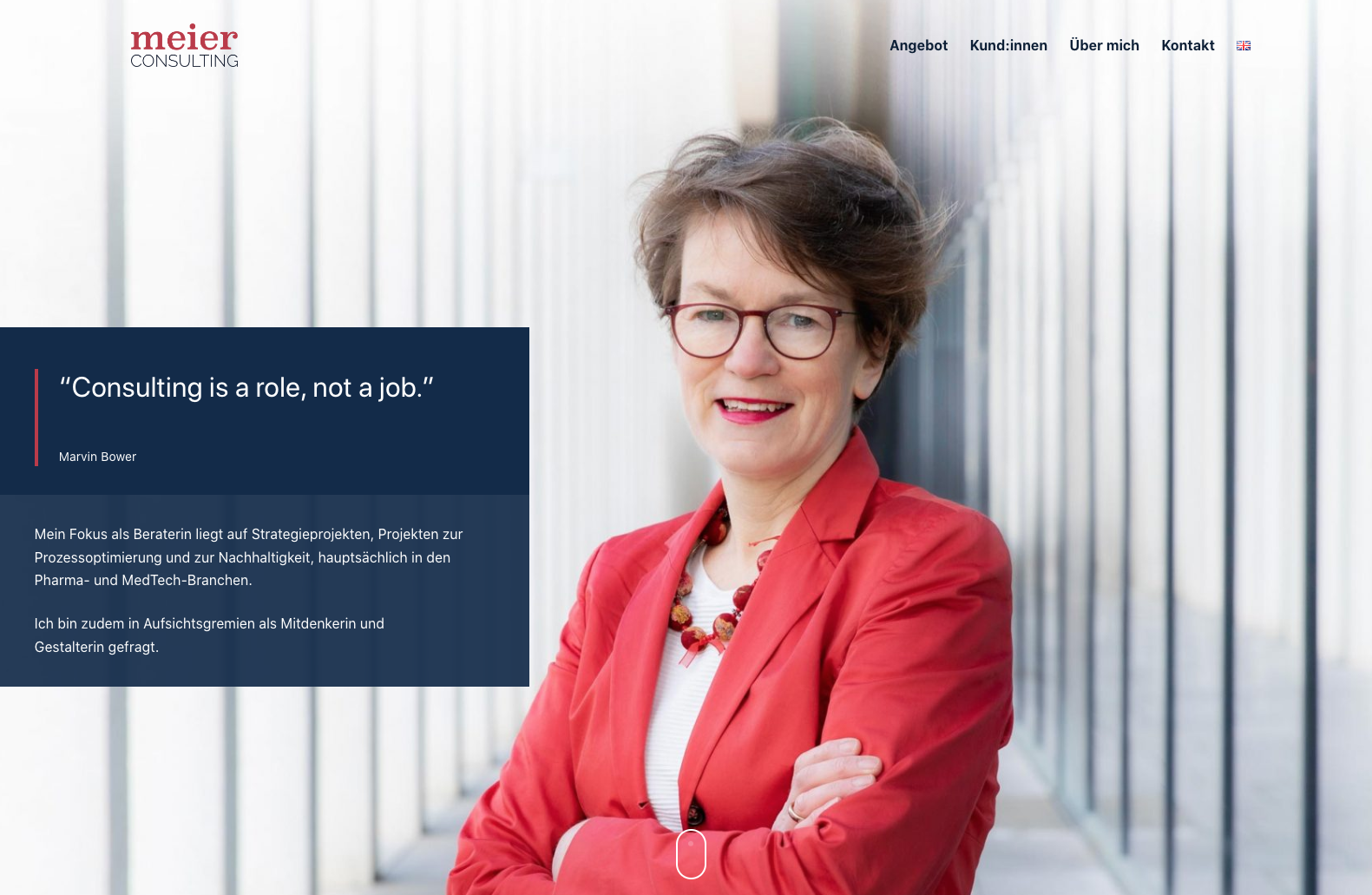 Website für das Goethe-Institut