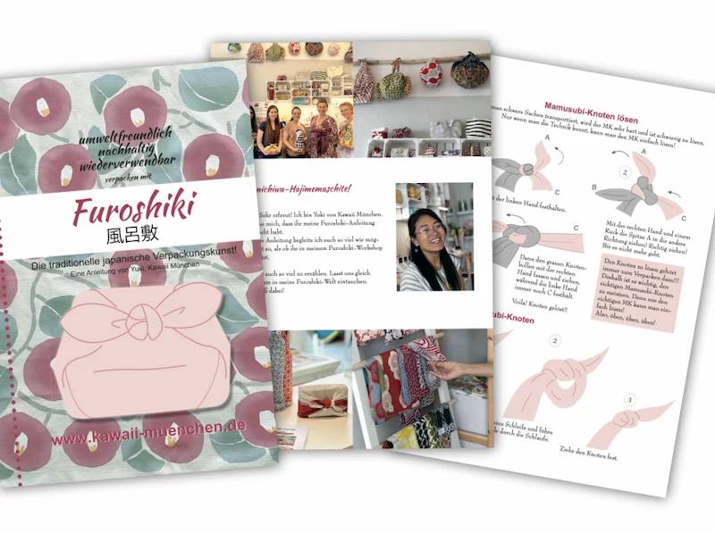 Illustration und Layout eines Magazins für KAWAII München